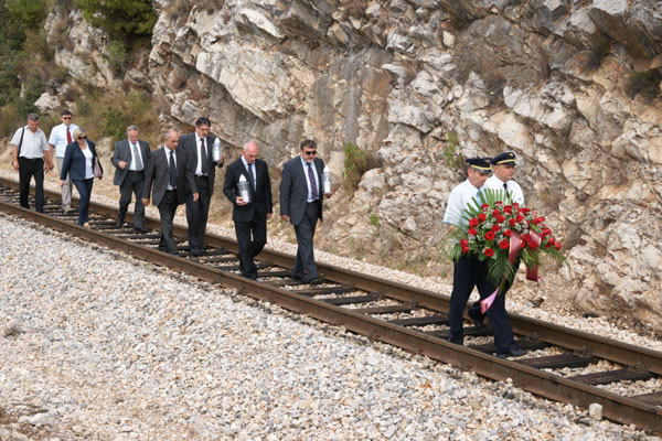 2012. 07. 24. -  Sjećanje na poginule povodom treće godišnjice željezničke nesreće u Rudinama